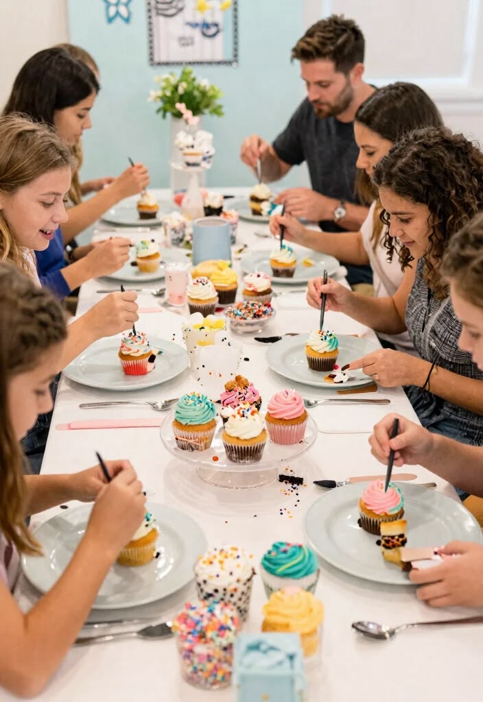 Workshop làm bánh Cupcake Decas